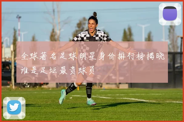 全球著名足球明星身价排行榜揭晓谁是足坛最贵球员